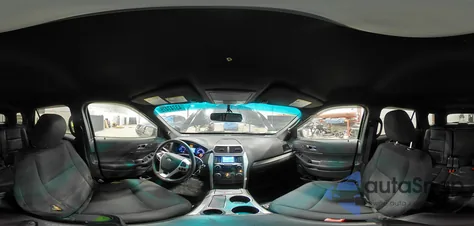 2015 Ford Explorer Police Interceptor z USA, uszkodzony, nr VIN 1FM5K8AR2FGB61876